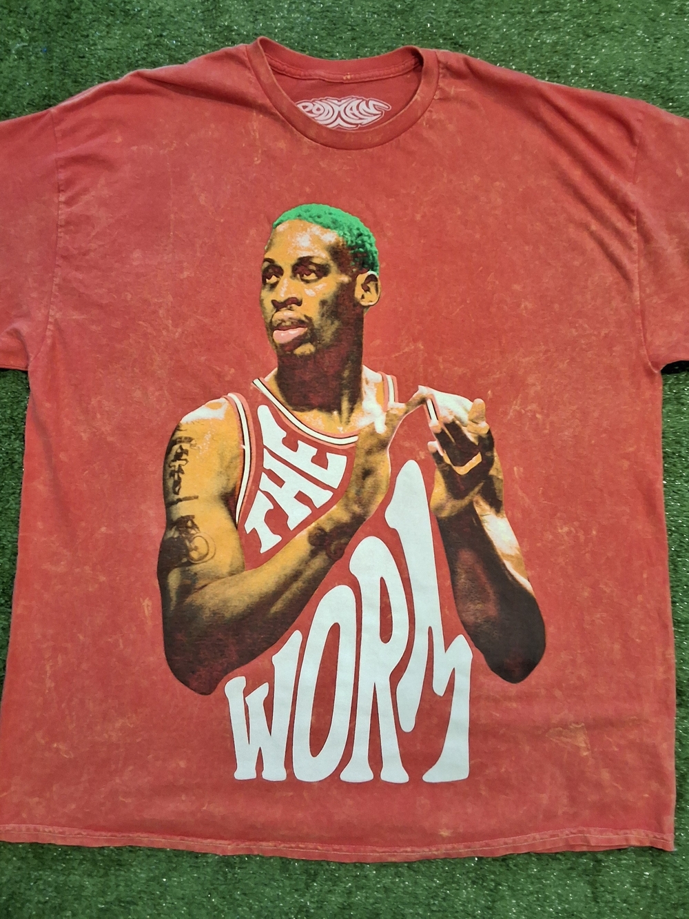 Dennis Rodman graphic tee Graphic Tee Red XL Short Sleeve NWT